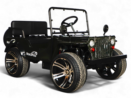 Mini-Jeep Baujahr 2026, 150cc Benzinmotor