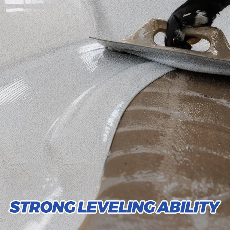 Hochglänzende Epoxidharz-Bodenbeschichtung in Marmoroptik