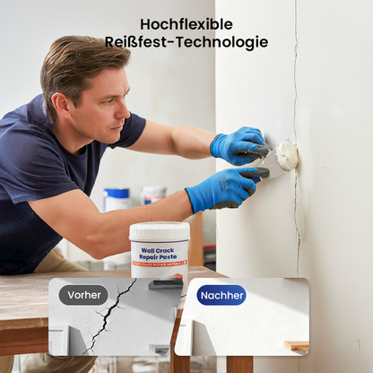 🔈🔈Zeitbegrenztes Angebot - 60% Rabatt🔥Elastischer rissüberbrückender Wandreparaturpaste