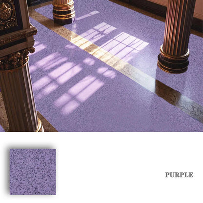 Hochglänzende Epoxidharz-Bodenbeschichtung in Marmoroptik