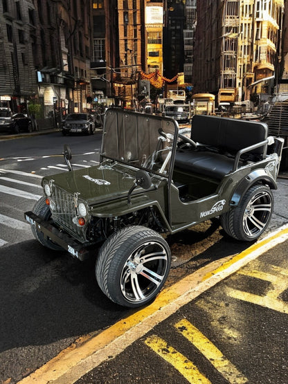 Mini-Jeep Baujahr 2026, 150cc Benzinmotor